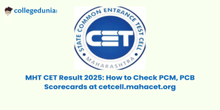 MHT CET Result 2025 OUT: How to Check PCM, PCB Scorecards at cetcell.mahacet.org